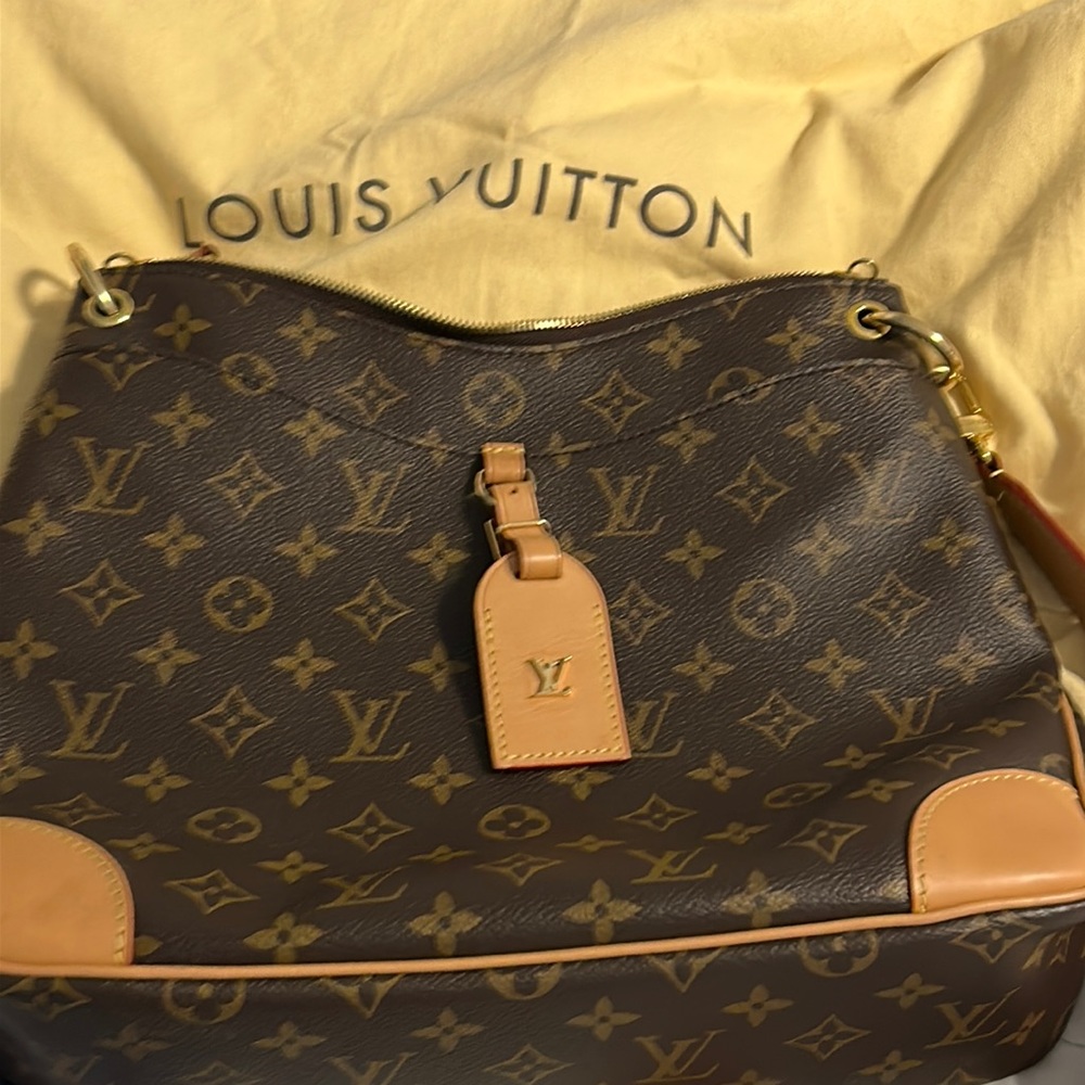 Monogrammed Louis Vuitton Odeon MM